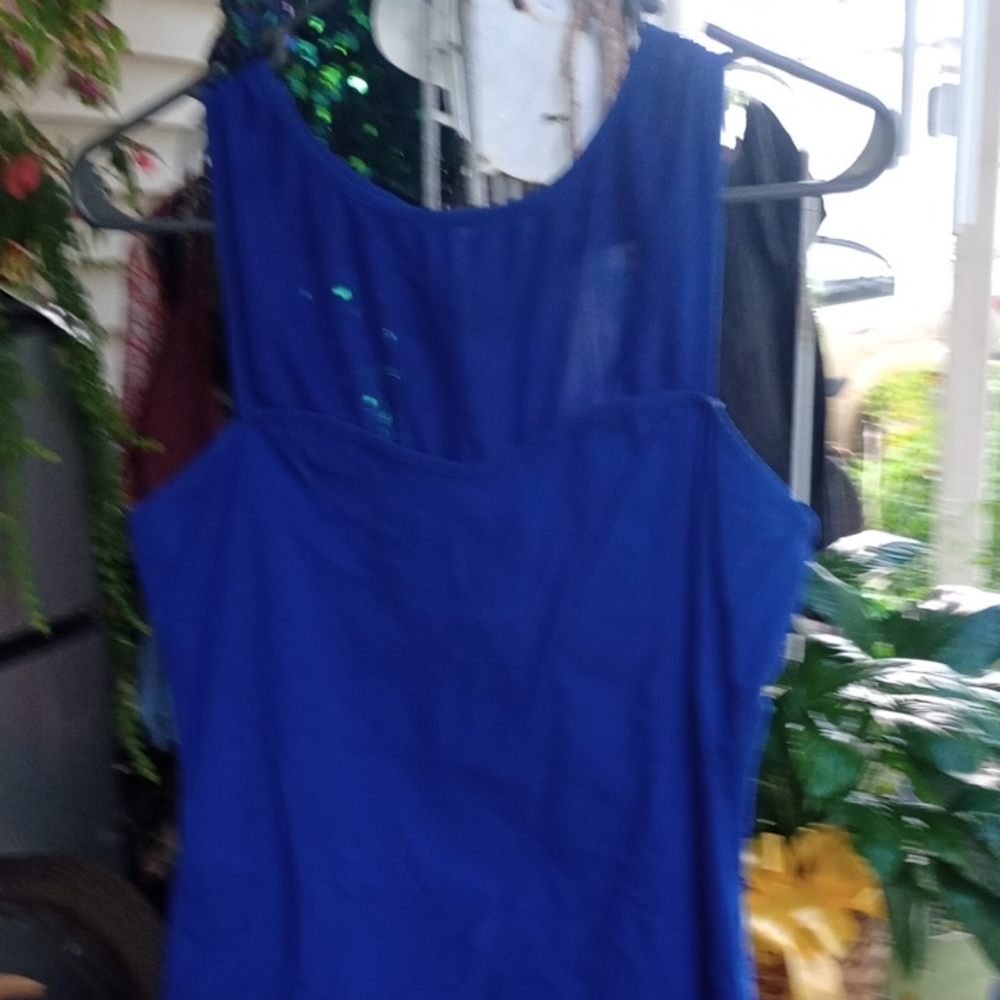 Charlotte Russe Royal Blue Tank Top